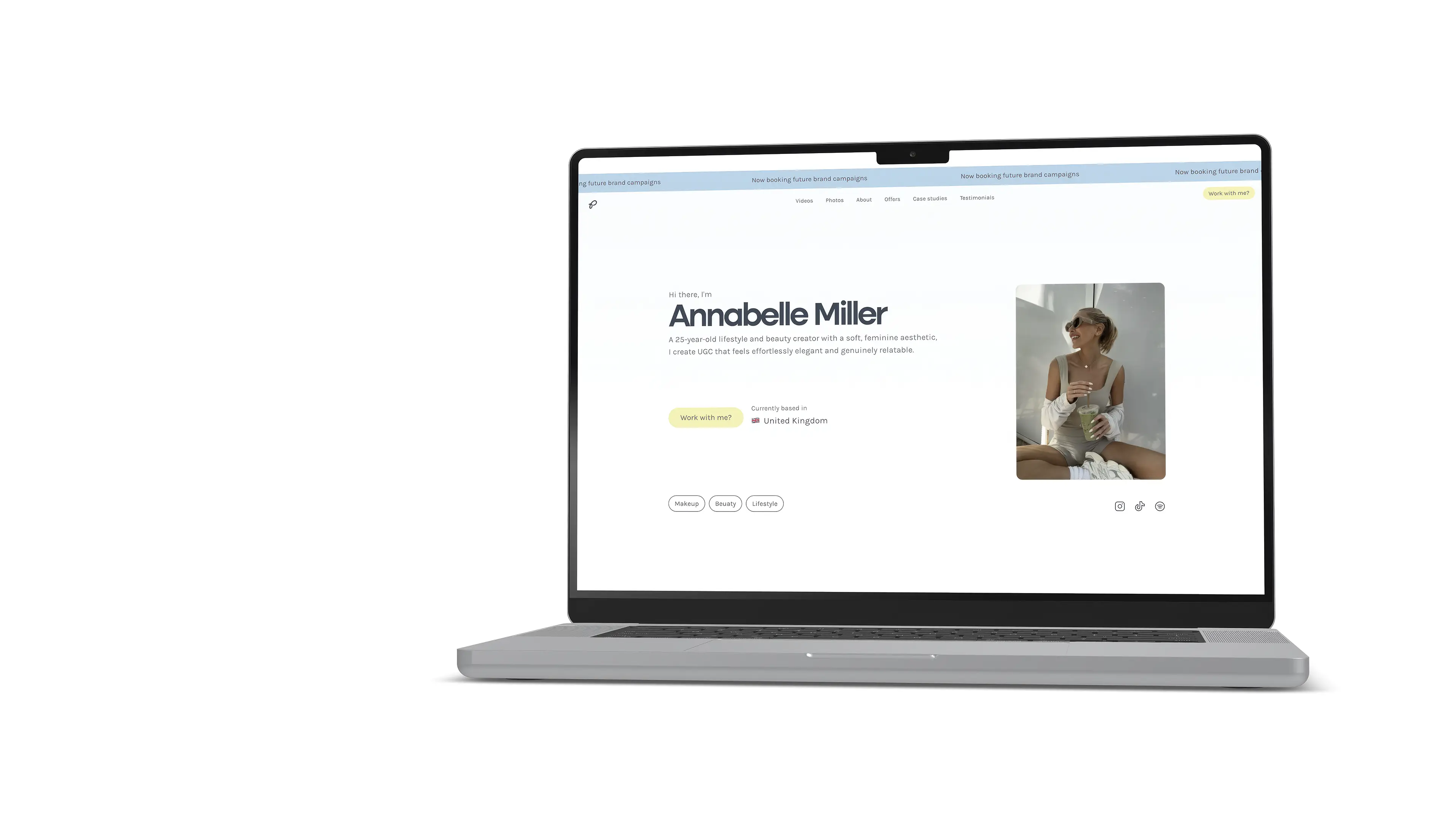 Pressbook portfolio overview